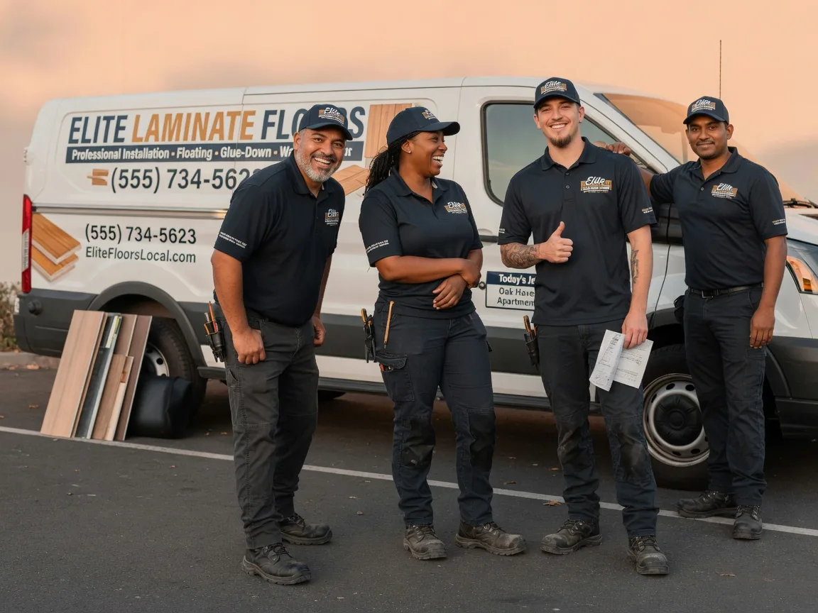 Laminate flooring installation company in Bronson, MI